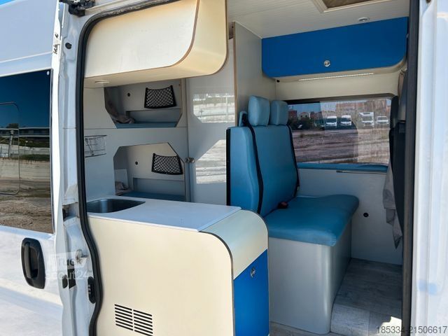 Lakóautó FIAT Ducato Camper | 3 Schlafplätze | Dusche + Küche