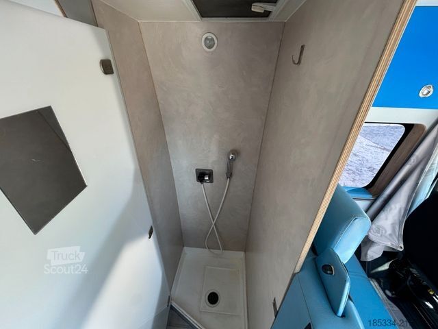 Lakóautó FIAT Ducato Camper | 3 Schlafplätze | Dusche + Küche
