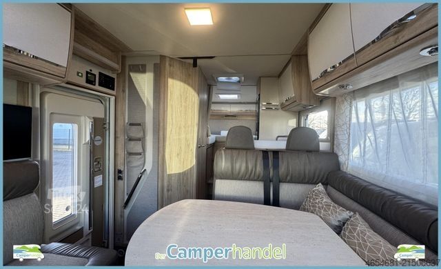 Camping-car semi-intégré EURAMOBIL Profila RS 695 EB LUFTFEDERUNG#SOLAR#RADTRÄGER