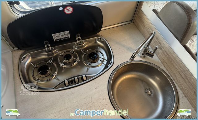 Camping-car semi-intégré EURAMOBIL Profila RS 695 EB LUFTFEDERUNG#SOLAR#RADTRÄGER