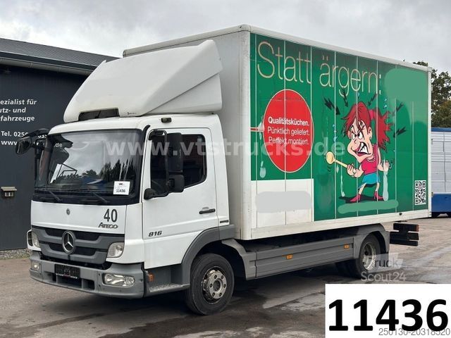 Transporter mit Koffer MERCEDES-BENZ Atego 816 Kofferaufbau 4x2