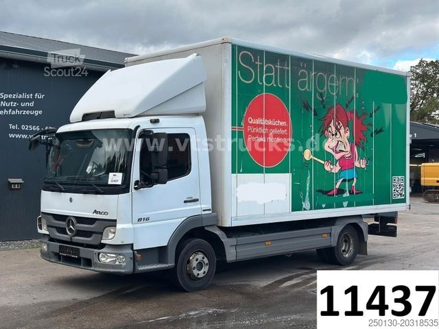 Transporter mit Koffer MERCEDES-BENZ Atego 816 Kofferaufbau 4x2