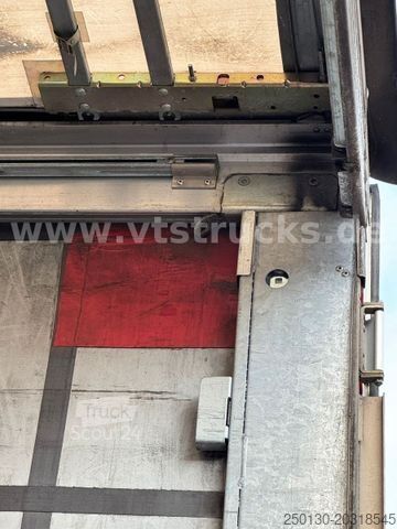 Semirimorchio con telone SCHMITZ CARGOBULL SCS Mega Hubdach Edscha Lift Staplerhalterung