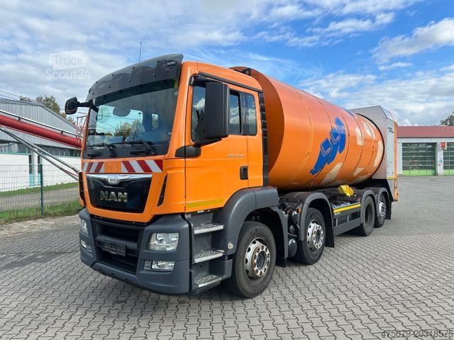 Сметовоз MAN TGS 35.440 / 8x2x6 / Faun Roto / EURO 6