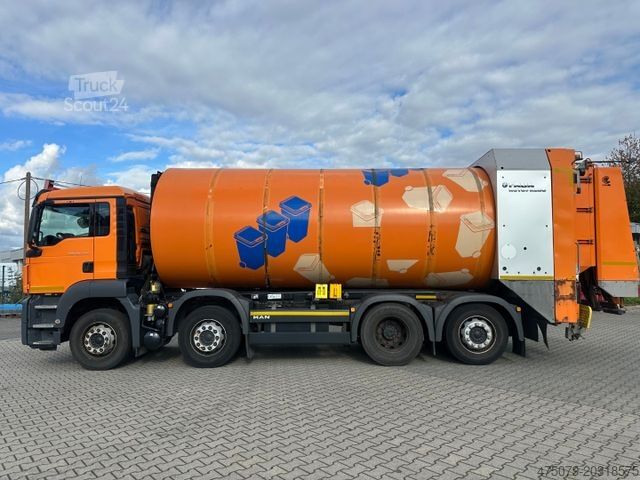 Сметовоз MAN TGS 35.440 / 8x2x6 / Faun Roto / EURO 6