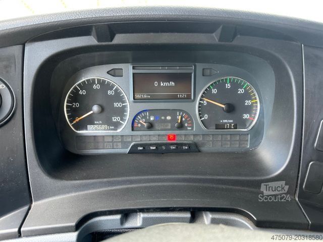 Tentinė platforma sunkvežimis MERCEDES-BENZ Atego 1226 / LBW / 8 Gang Schalter