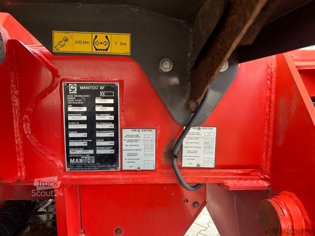 Teleskopiskais iekrāvējs MANITOU MRT 2540 Roto / Bühne / Jib / Winde / Funk