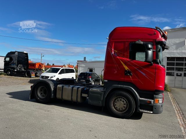 Vakio vetoauto SCANIA R450 Sattelzugmaschine mit Kipphydraulik