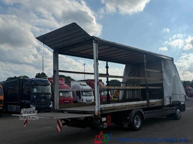 Plattewagen met zeil Mercedes-Benz Atego 1224 Schiebeplane L+R+ Dach LBW 1.5T AHK