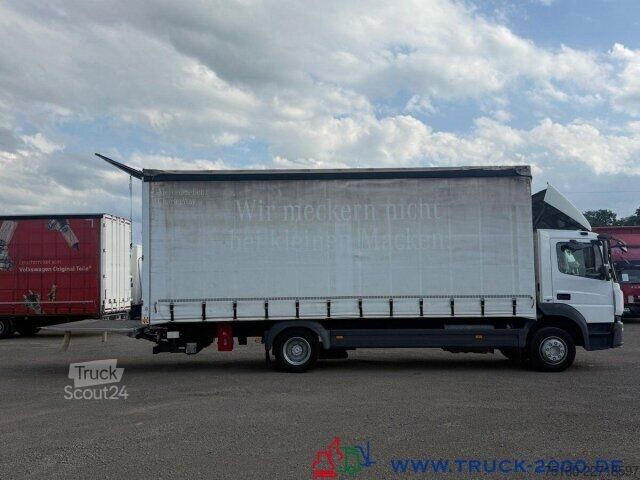 Plattewagen met zeil Mercedes-Benz Atego 1224 Schiebeplane L+R+ Dach LBW 1.5T AHK