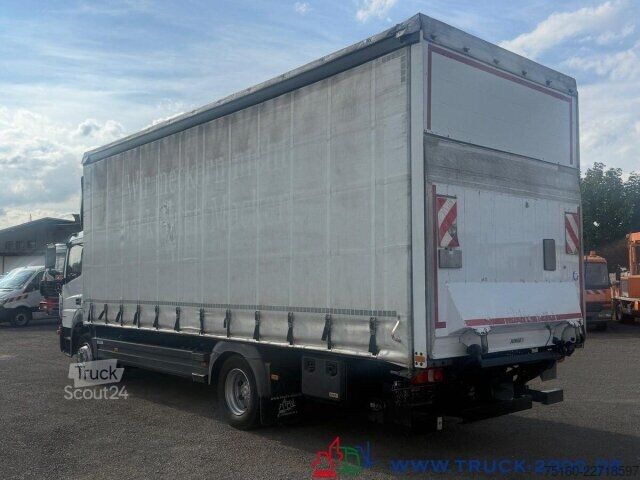 Plattewagen met zeil Mercedes-Benz Atego 1224 Schiebeplane L+R+ Dach LBW 1.5T AHK
