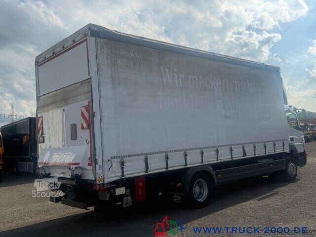 Plattewagen met zeil Mercedes-Benz Atego 1224 Schiebeplane L+R+ Dach LBW 1.5T AHK