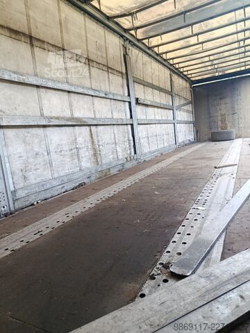 Brandalı açık yarı römork SOMMER SP 24 T -B-CU