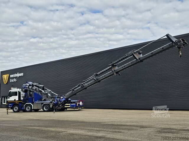 Žeriavové vozidlo MAN TGS 41.480 8x4 BB / PM 100 tm + JIB + WINCH