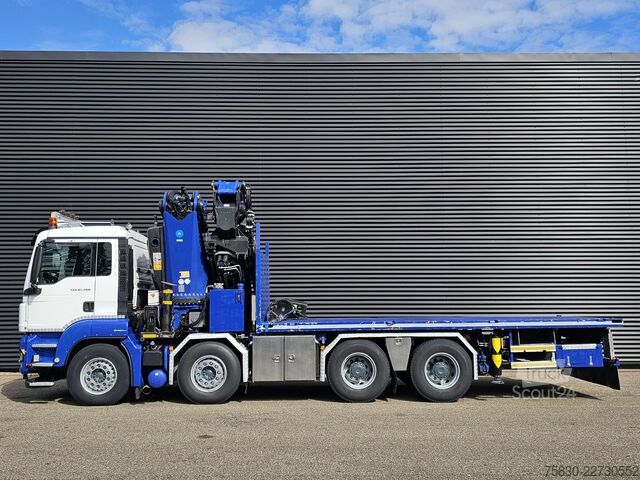 Žeriavové vozidlo MAN TGS 41.480 8x4 BB / PM 100 tm + JIB + WINCH