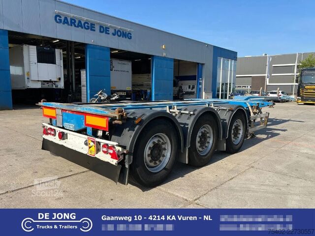 Transport de conteneurs D-TEC Flexitrailer FT-LS-S / 3x Extendable / 1x Lift ...