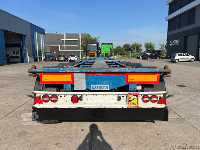Transport de conteneurs D-TEC Flexitrailer FT-LS-S / 3x Extendable / 1x Lift ...