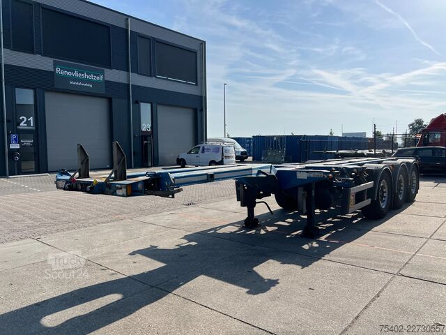 Transport de conteneurs D-TEC Flexitrailer FT-LS-S / 3x Extendable / 1x Lift ...