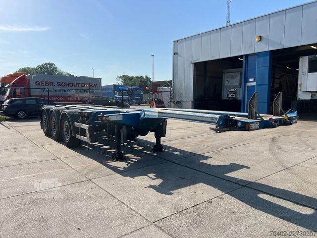 Transport de conteneurs D-TEC Flexitrailer FT-LS-S / 3x Extendable / 1x Lift ...