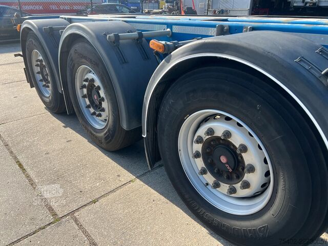 Transport de conteneurs D-TEC Flexitrailer FT-LS-S / 3x Extendable / 1x Lift ...