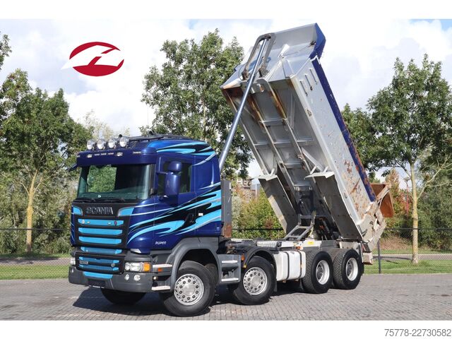 Damperli kamyon Scania R580 V8 | 8X4 | RETARDER | FULL STEEL | BIG AXL...