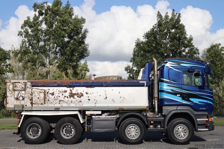 Damperli kamyon Scania R580 V8 | 8X4 | RETARDER | FULL STEEL | BIG AXL...