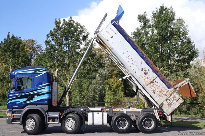 Damperli kamyon Scania R580 V8 | 8X4 | RETARDER | FULL STEEL | BIG AXL...