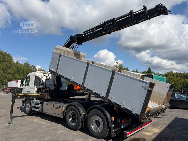 Camion-benne avec grue Volvo FM 420 6x2*4, Tipp&Crane-truck, 2017