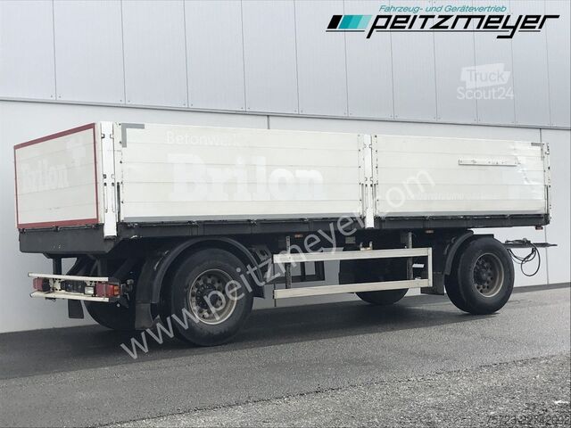 Open aanhangwagen  2 Achs Anhänger Baustoffanhänger