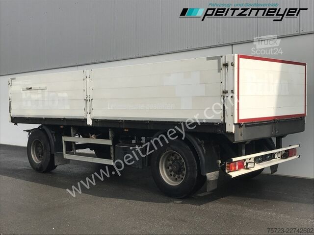 Open aanhangwagen  2 Achs Anhänger Baustoffanhänger