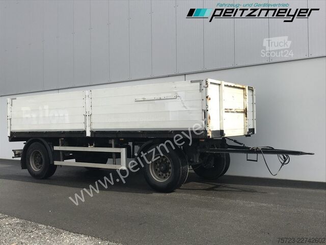 Open aanhangwagen  2 Achs Anhänger Baustoffanhänger