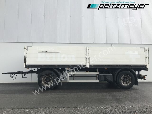 Open aanhangwagen  2 Achs Anhänger Baustoffanhänger