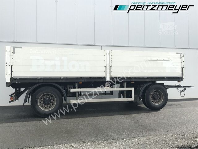 Open aanhangwagen  2 Achs Anhänger Baustoffanhänger