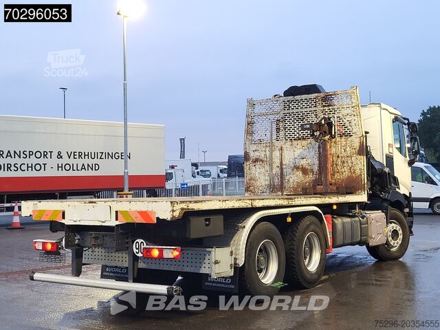 Open laadbak Renault C 430 6X4 HIAB 188 ES-3 X-HIDUO Crane Retarder ...