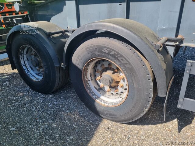 Kipper oplegger Schwarzmüller K 202 Stahlrundmulde