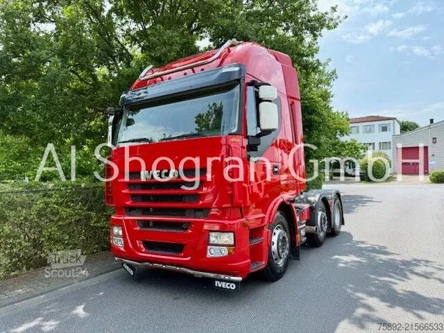 Štandard-SZM Iveco Stralis 560 6x2/Retarder/Kipphydraulik/Schalt/Eu4