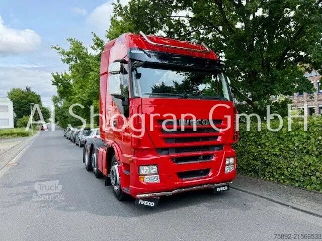 Štandard-SZM Iveco Stralis 560 6x2/Retarder/Kipphydraulik/Schalt/Eu4