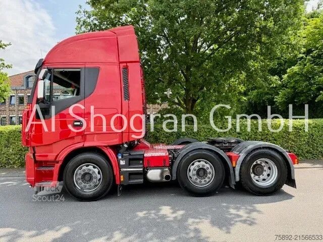 Štandard-SZM Iveco Stralis 560 6x2/Retarder/Kipphydraulik/Schalt/Eu4