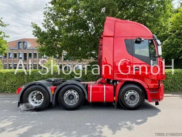Štandard-SZM Iveco Stralis 560 6x2/Retarder/Kipphydraulik/Schalt/Eu4