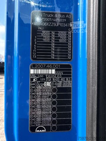 Farlige stoffer MAN TGX 18.420 XXL 2018 ADR EXII EXIII FL AT OX + PTO