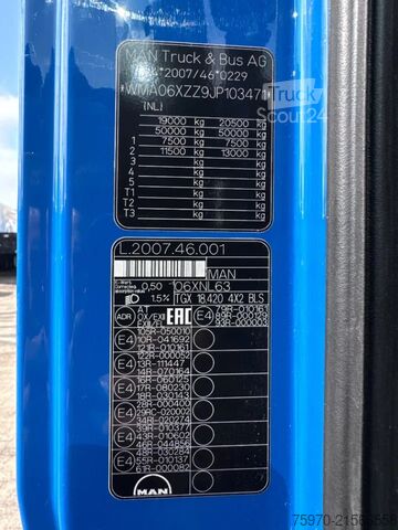 Farlige stoffer MAN TGX 18.420 XXL 2018 ADR EXII EXIII FL AT OX + PTO