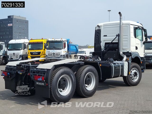 Chassi med hytt MAN TGS 40.400 6X4 New! Steelsuspension Big-Axle Au...