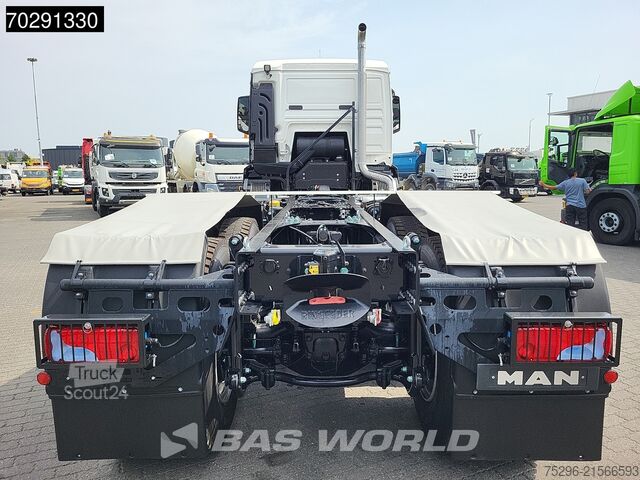 Chassi med hytt MAN TGS 40.400 6X4 New! Steelsuspension Big-Axle Au...
