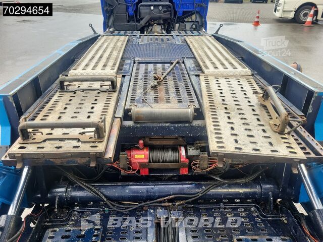 Furgone trasportatore di auto GS Meppel NEW Tyres Speciaal Transport Caravan...