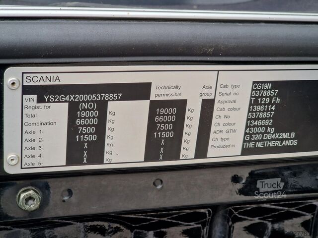 Mala Scania G320 4x2 - Bussbygg box - Full air - Euro 6 - N...
