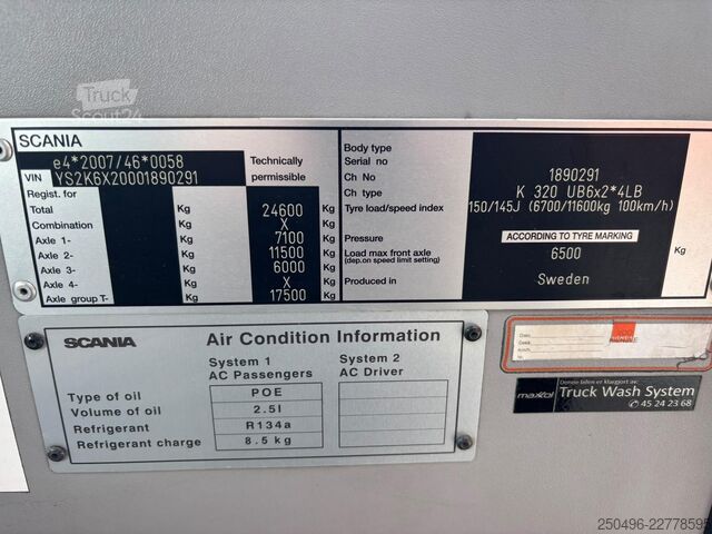Pilsētas autobuss Scania K 320 Citywide 6x2*4 AC / AUXILIARY HEATER