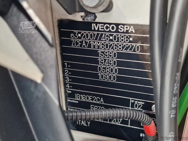 Koffer Iveco Eurocargo 160.280 4x2 - Box with sidedoors - Lo...