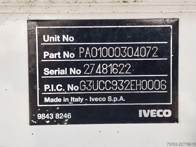 Koffer Iveco Eurocargo 160.280 4x2 - Box with sidedoors - Lo...