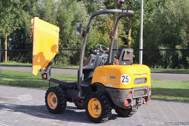 Mini wywrotka Ausa D100 AHG | ROTATING TIP | LOW HOURS | GOOD TIRES