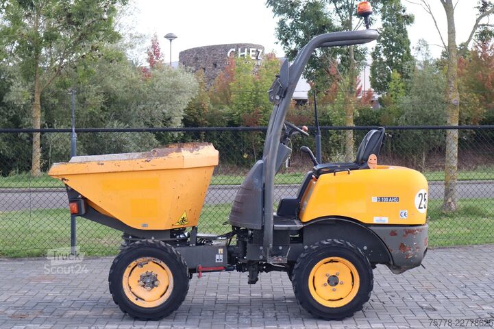 Mini wywrotka Ausa D100 AHG | ROTATING TIP | LOW HOURS | GOOD TIRES